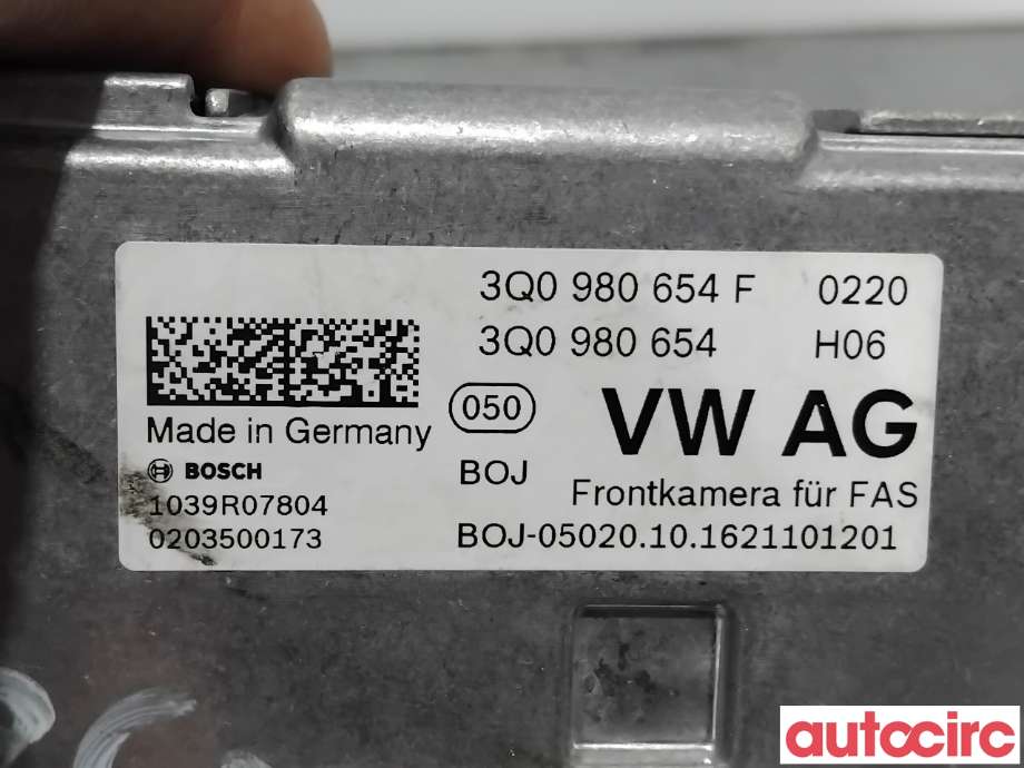 Sensor radar til VW Tiguan 2016-2020 (Type II, Fase 1)  (VOLKSWAGEN|3Q0980654H|0203500173|3Q0980654F)