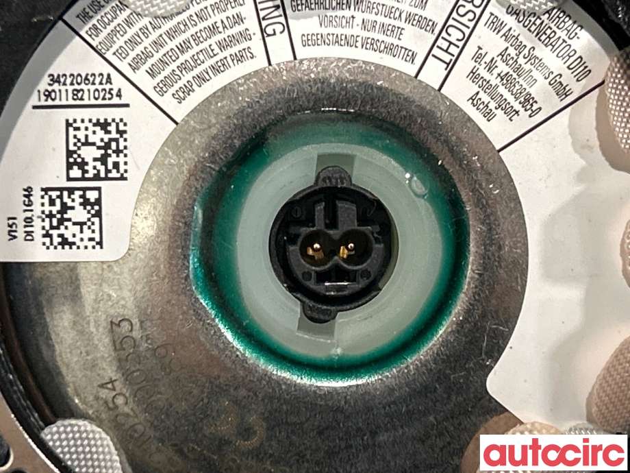 Airbag rattpute til Ford Focus 2018-->> (Type IV)  (FORD|2357360||JX7B-A042B85-AA3ZHE)