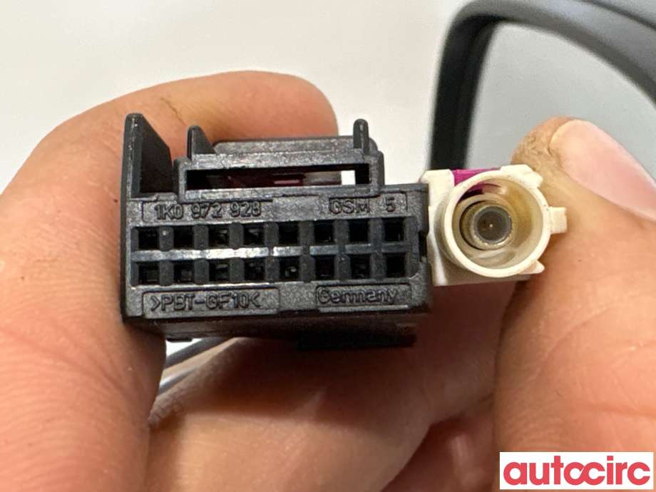 Speil venstre til VW Caddy 2010-2015 (Type III, Fase 2)  (VOLKSWAGEN|2K5857507AC||2K5857507AH)