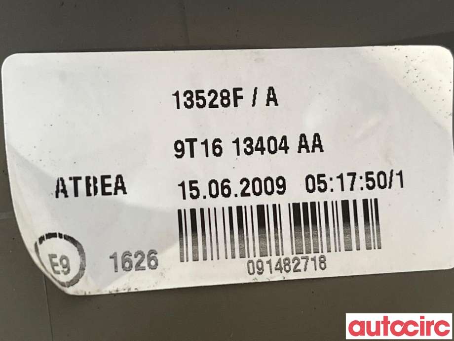 Baklykt høyre til Ford Transit Connect 2009-2013 (Type I, Fase 2)  (FORD|5177810|9T1613404AA)