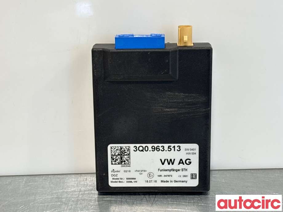 Styreenhet diverse til VW Passat, 2015-2019 (Fase 1) (B8) (B8) (VOLKSWAGEN|3Q0963513)