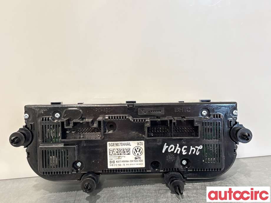 Varmeapparat betjening til VW Passat 2015-2019 (Fase 1) (B8) (B8) (VOLKSWAGEN|5GE907044AL|5HB013104-14)