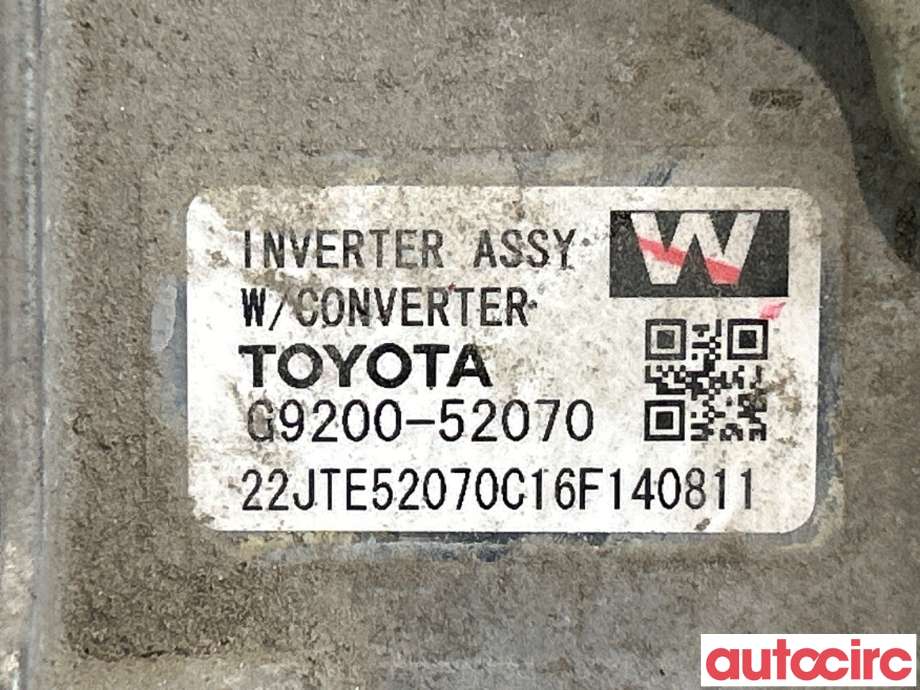 Inverter Hybrid til Toyota Yaris 2014-2020 (Type III, Fase 2)  (TOYOTA|G920059086|G920059045|G9200-52070)