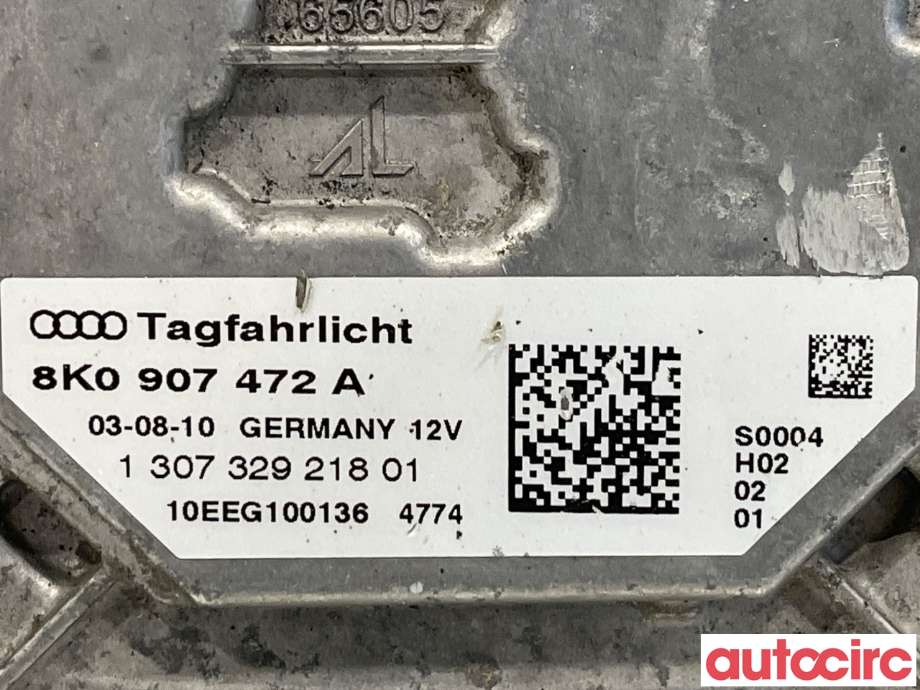 Styreenhet xenon/ballast til Audi A4 2007-2014 (Type IV) (B8) (B8) (AUDI|8K0907472A|130732921801)