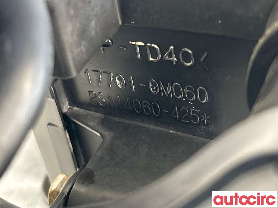 Luftfilterboks til Toyota Yaris 2014-2020 (Type III, Fase 2)  (TOYOTA|177010M060|177050M080)
