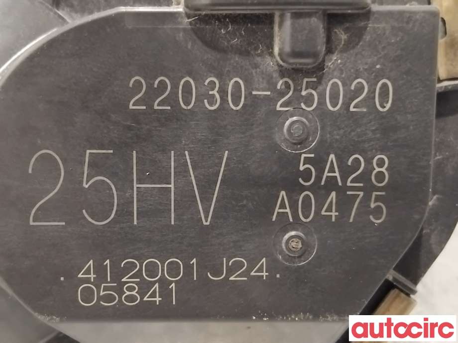 Spjeldhus til Toyota RAV4 2019-->> (Type V) (TOYOTA|2203025020||22030-25020)