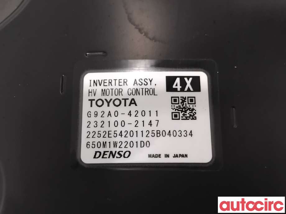 Inverter hybrid til Toyota RAV4 2019-->> (Type V) (TOYOTA|G92A042114|232100-2147|G92A0-42011)
