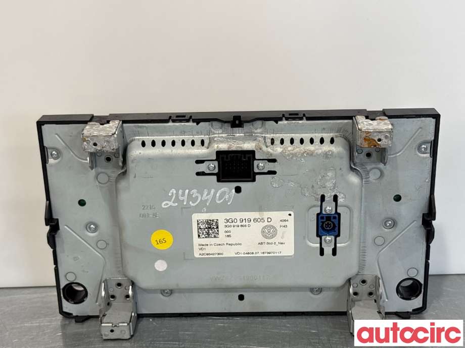Instrument kjørecomputer til VW Passat 2015-2019 (Fase 1) (B8) (B8) (VOLKSWAGEN|3G0919605D|A2C93427300)