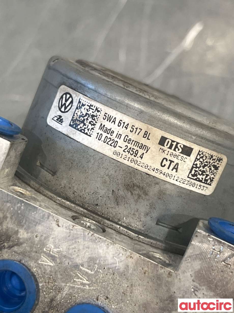 ABS sentral til VW Caddy 2020-->> (Type IV)  (VOLKSWAGEN|5WA614517BL|100220-2459)
