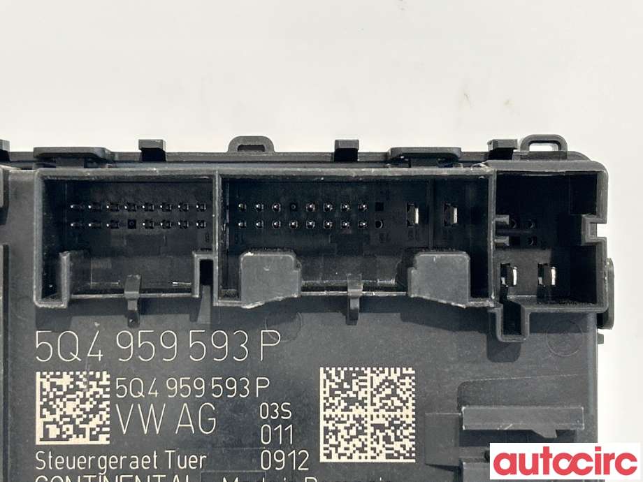 Styreenhet dør venstre foran til VW Caddy 2020-->> (Type IV)  (VOLKSWAGEN|5Q4959593P|A2C7770830300)