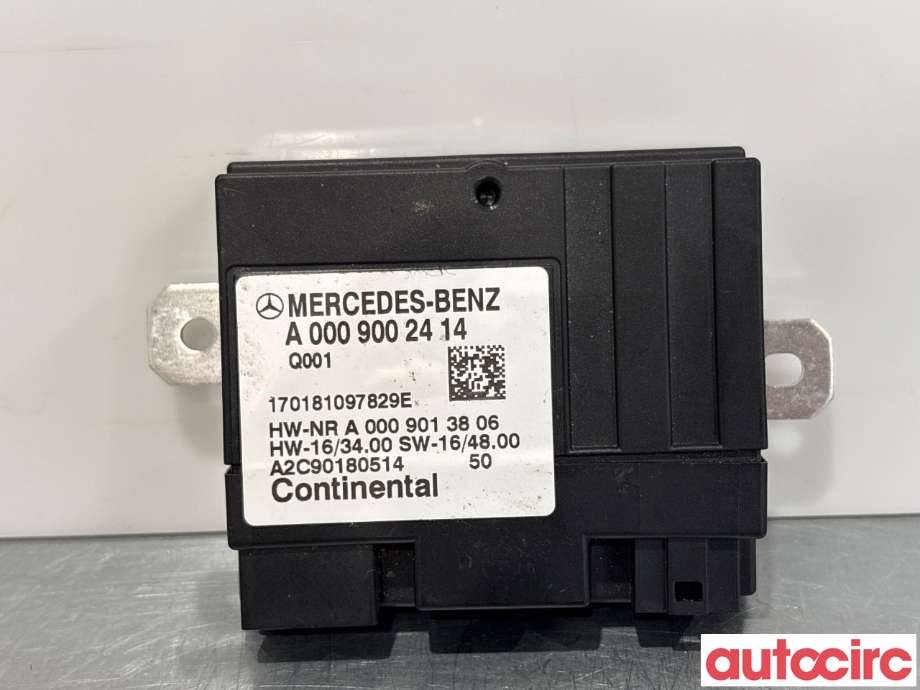 Styreenhet drivstoffpumpe til Mercedes C-Klasse 2014-2018 (Fase 1) (W205) (W205) (MERCEDES|A0009002414|A2C90180514)