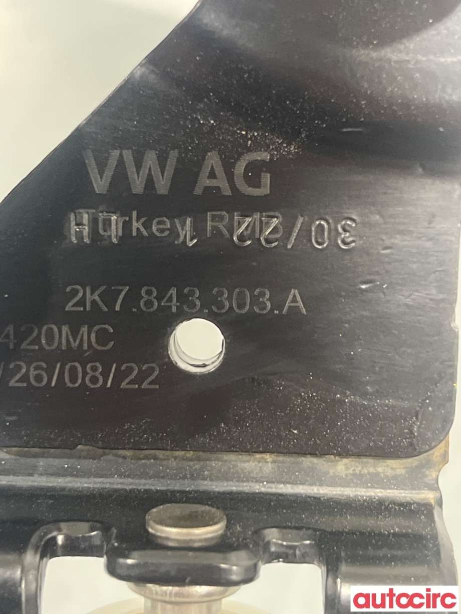Diverse deler til VW Caddy 2020-->> (Type IV)  (VOLKSWAGEN|2K7843303A|)