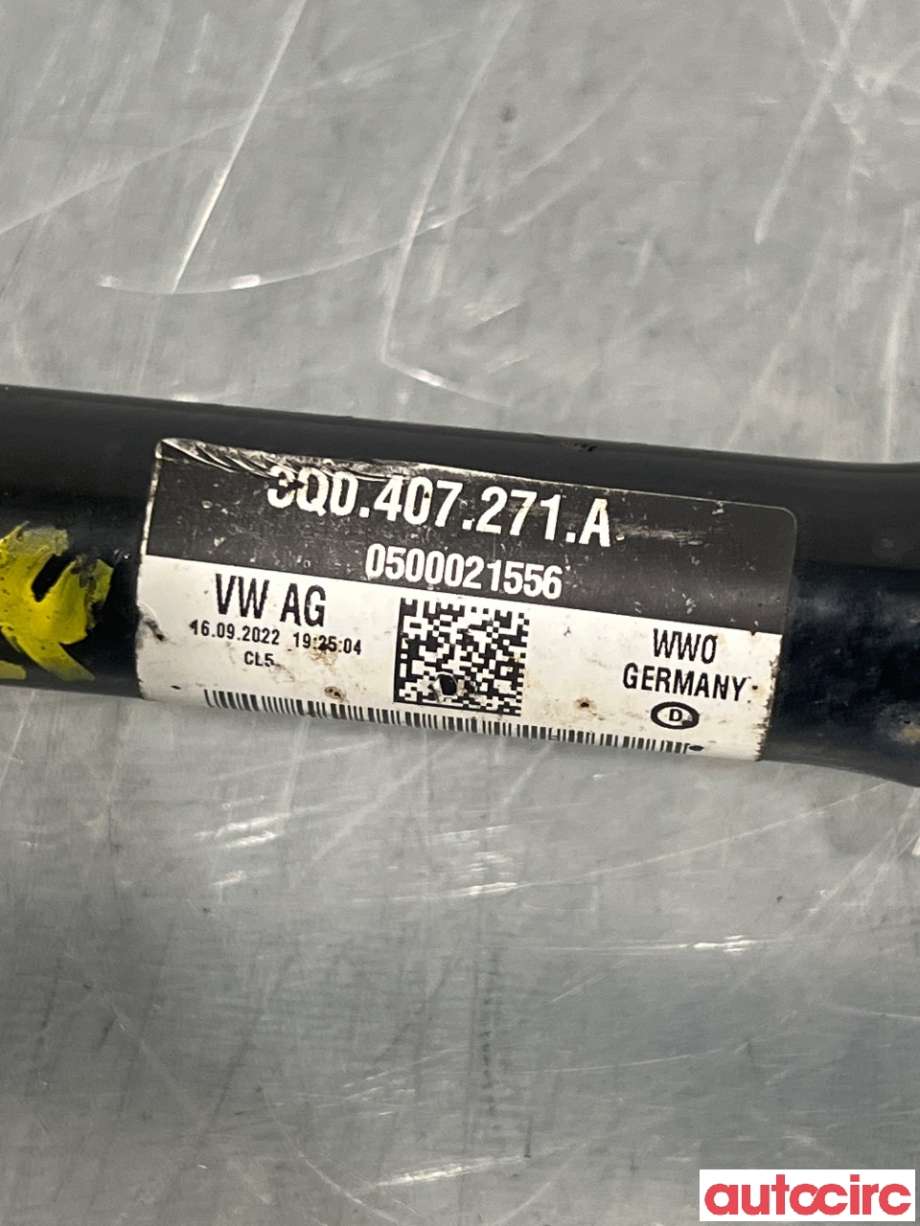 Drivaksel venstre foran til VW Caddy 2020-->> (Type IV)  (VOLKSWAGEN|3Q0407271A|)