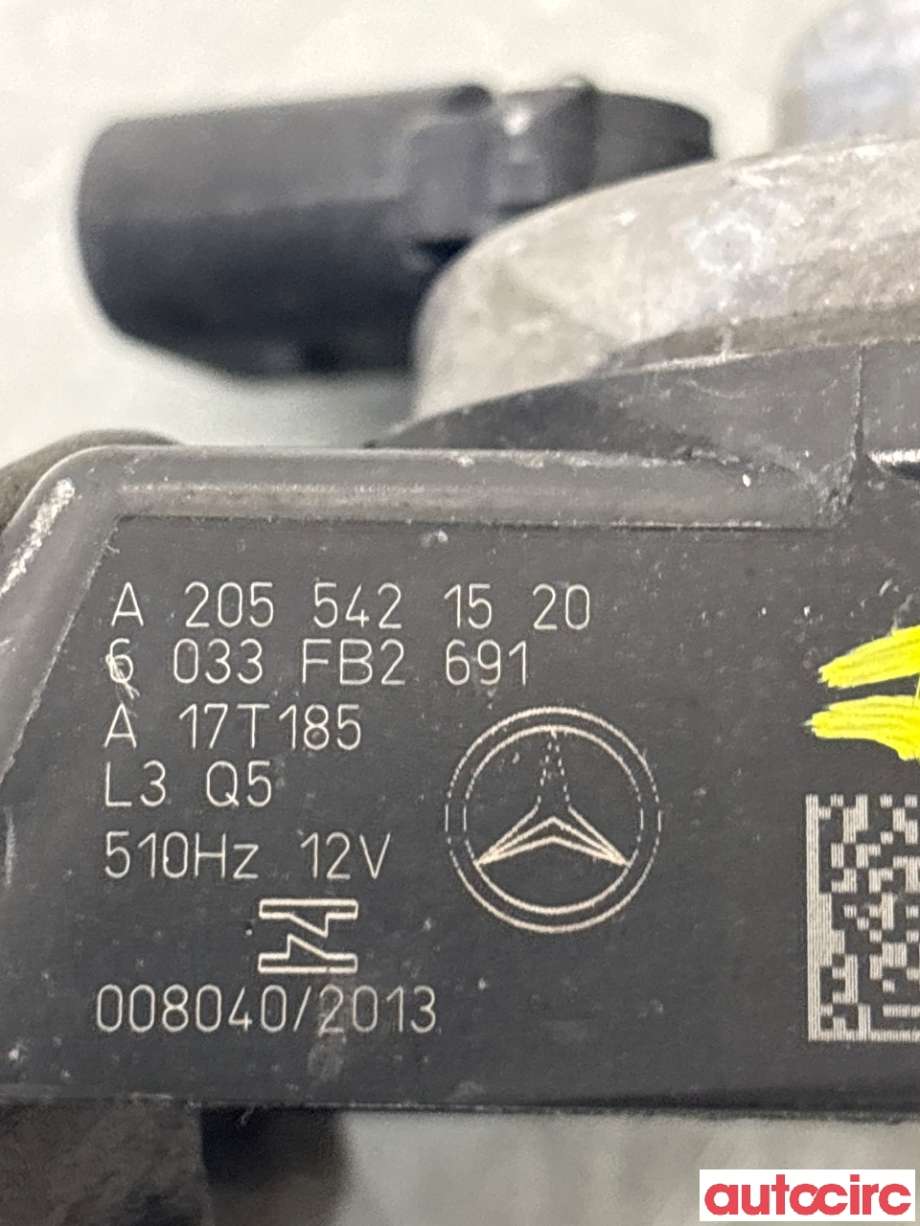 Horn/signalhorn til Mercedes C-Klasse 2014-2018 (Fase 1) (W205) (W205) (MERCEDES|A2055420920||A2055421520)