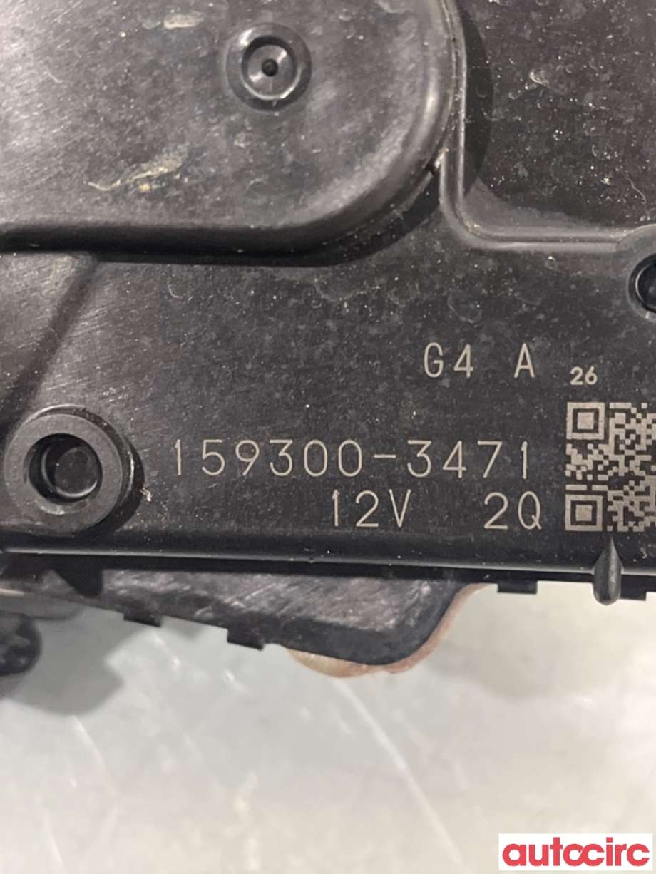 Viskermotor frontrute til Mitsubishi Outlander 2012-2015 (Type III, Fase 1)  (MITSUBISHI|8250A609|159300-3471|)