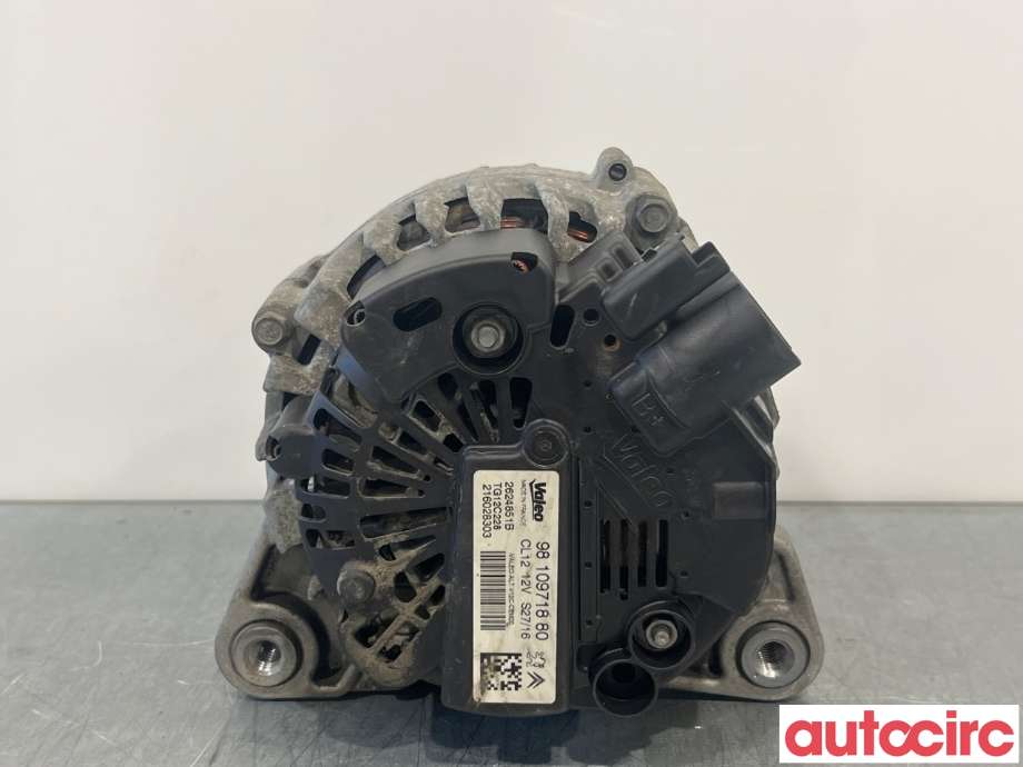 Dynamo til Citroën C4, Cactus 2014-2017 (Fase 1)  (CITROEN|1612380080||9810971880)