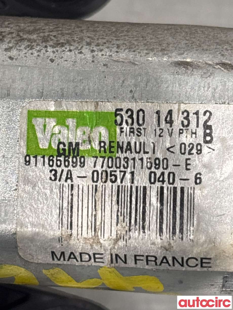 Viskermotor bakrute til Opel Vivaro B 2014-2019 (OPEL|91165699|53014312)