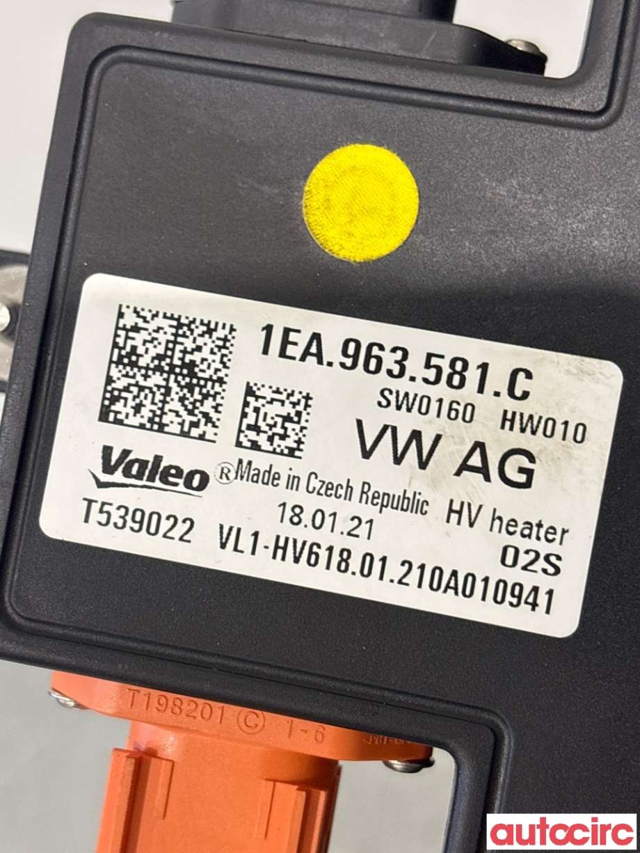Varmeapparat register til VW ID.3 2020-->> (VOLKSWAGEN|1EA963581E||1EA963581C)