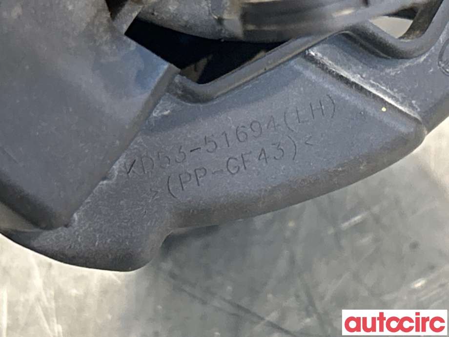 Tåkelykt venstre foran til Mazda CX-5 2012-2017 (Type I)  (MAZDA|GEG1-51-690B||KD53-51694)