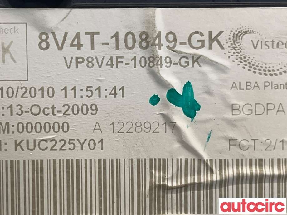 Instrumentpanel til Ford Kuga 2008-2012 (Type I) (FORD|1688127)