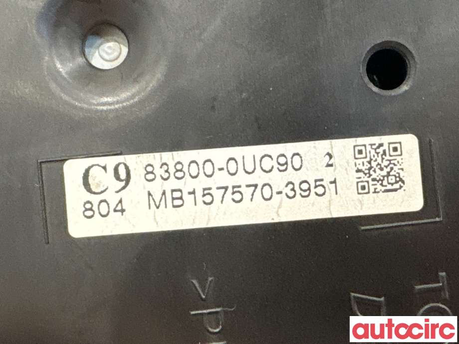 Instrumentpanel til Toyota Yaris 2014-2020 (Type III, Fase 2) (TOYOTA|838000UC90|MB157570-3951|83800-0UC90)