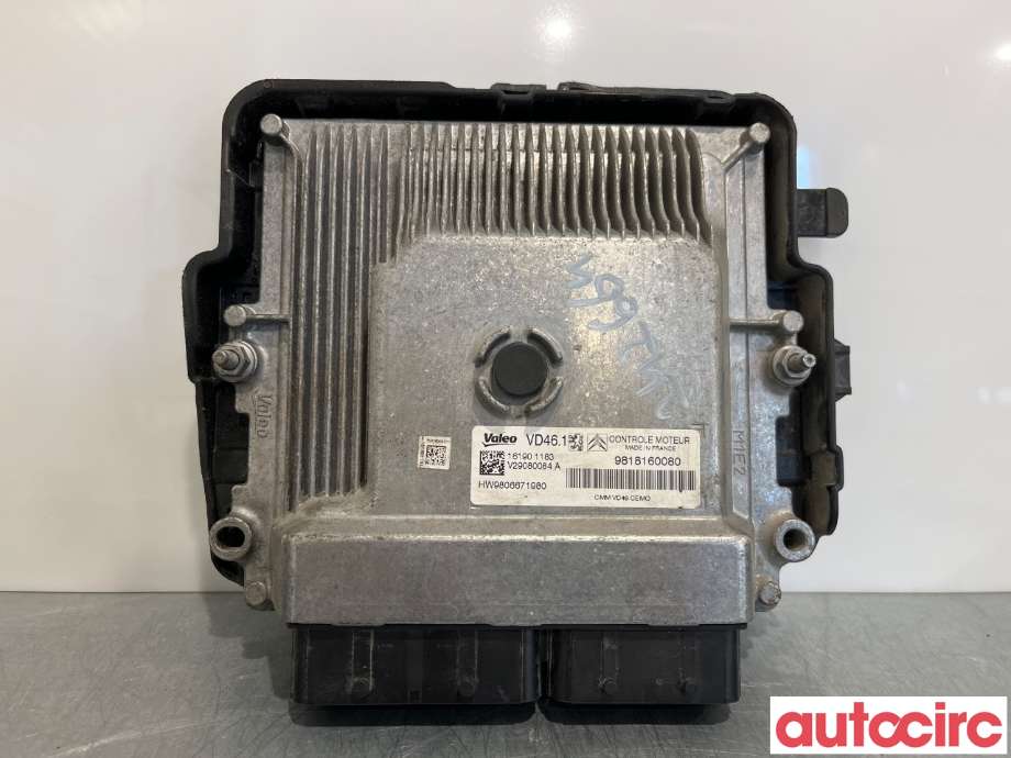 Styreenhet motor til Citroën C4, Cactus, 2014-2017 (Fase 1)  (CITROEN|1616898380)