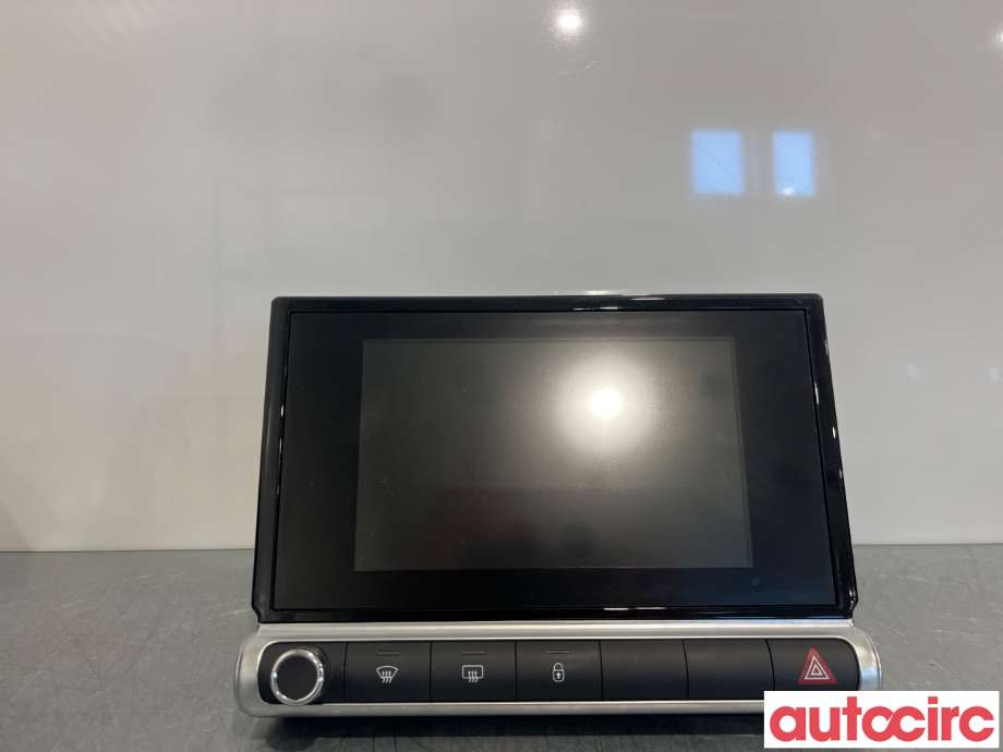 Multimedia display (MCU - Media Controller Unit) til Citroën C4, Cactus, 2014-2017 (Fase 1)  (CITROEN|98176129ZD)