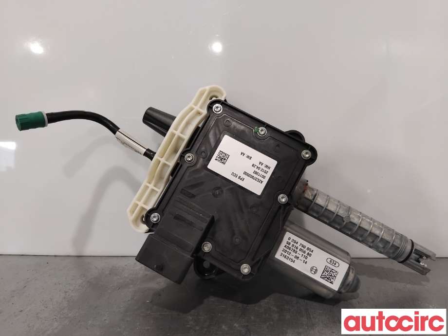 Håndbrekk/parkbrems elektrisk, fra bakstilling til Peugeot 508, 2011-2014 (Type I, Fase 1)  (PEUGEOT|1607489080)