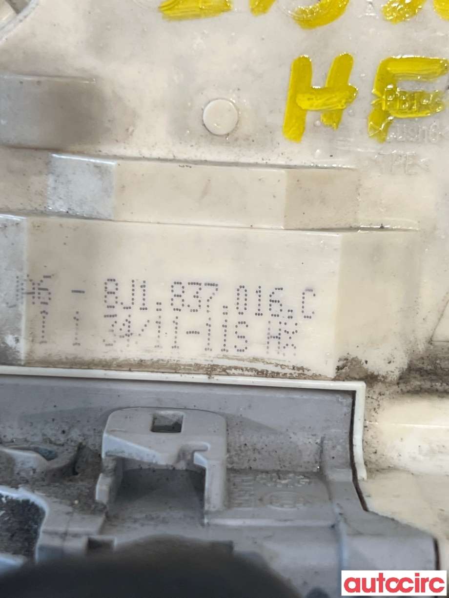 Låsekasse høyre foran til Audi A4 2007-2014 (Type IV) (B8) (B8) (AUDI|8J1837016E||8J1837016C)