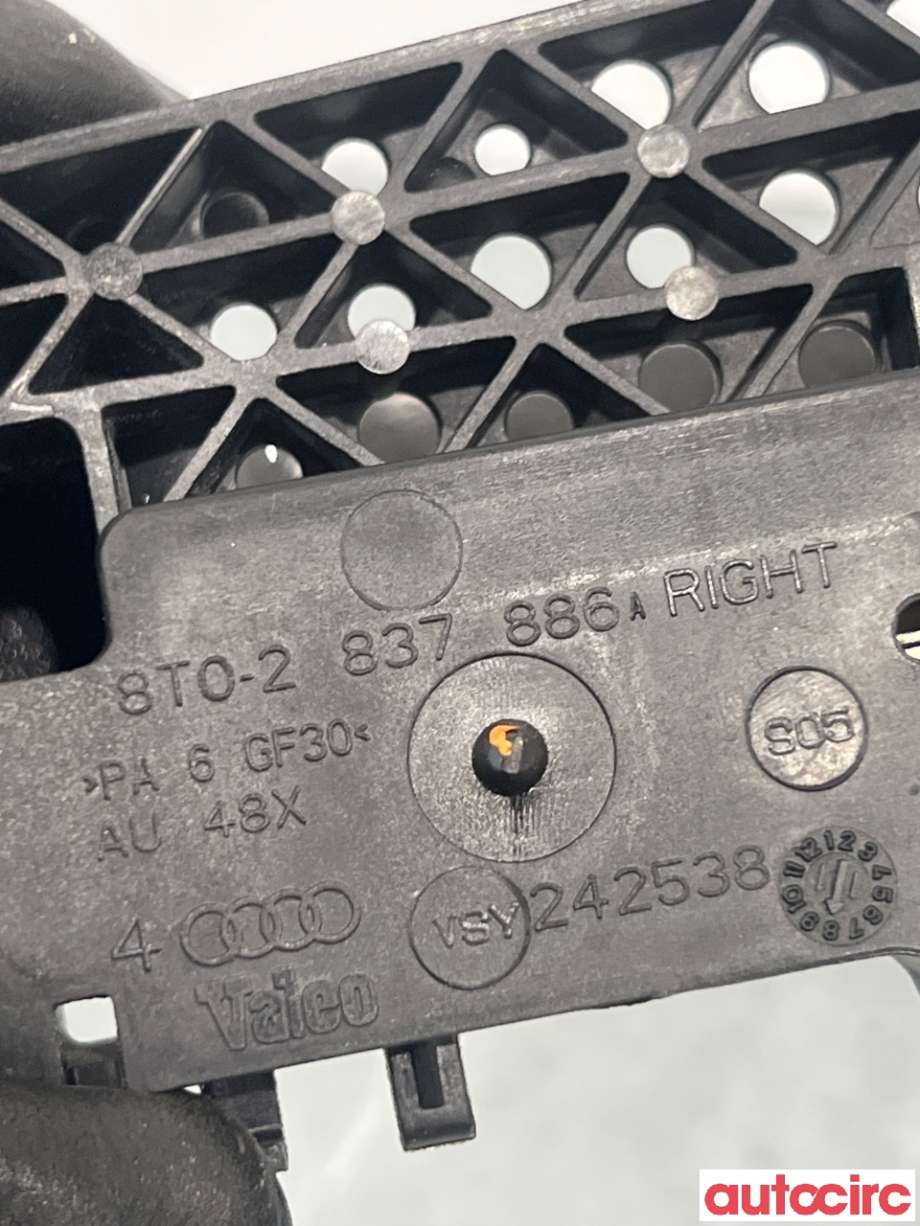 Dørhåndtak utv høyre foran til Audi A4 2007-2014 (Type IV) (B8) (B8) (AUDI|8T0837886B||8T0837886)