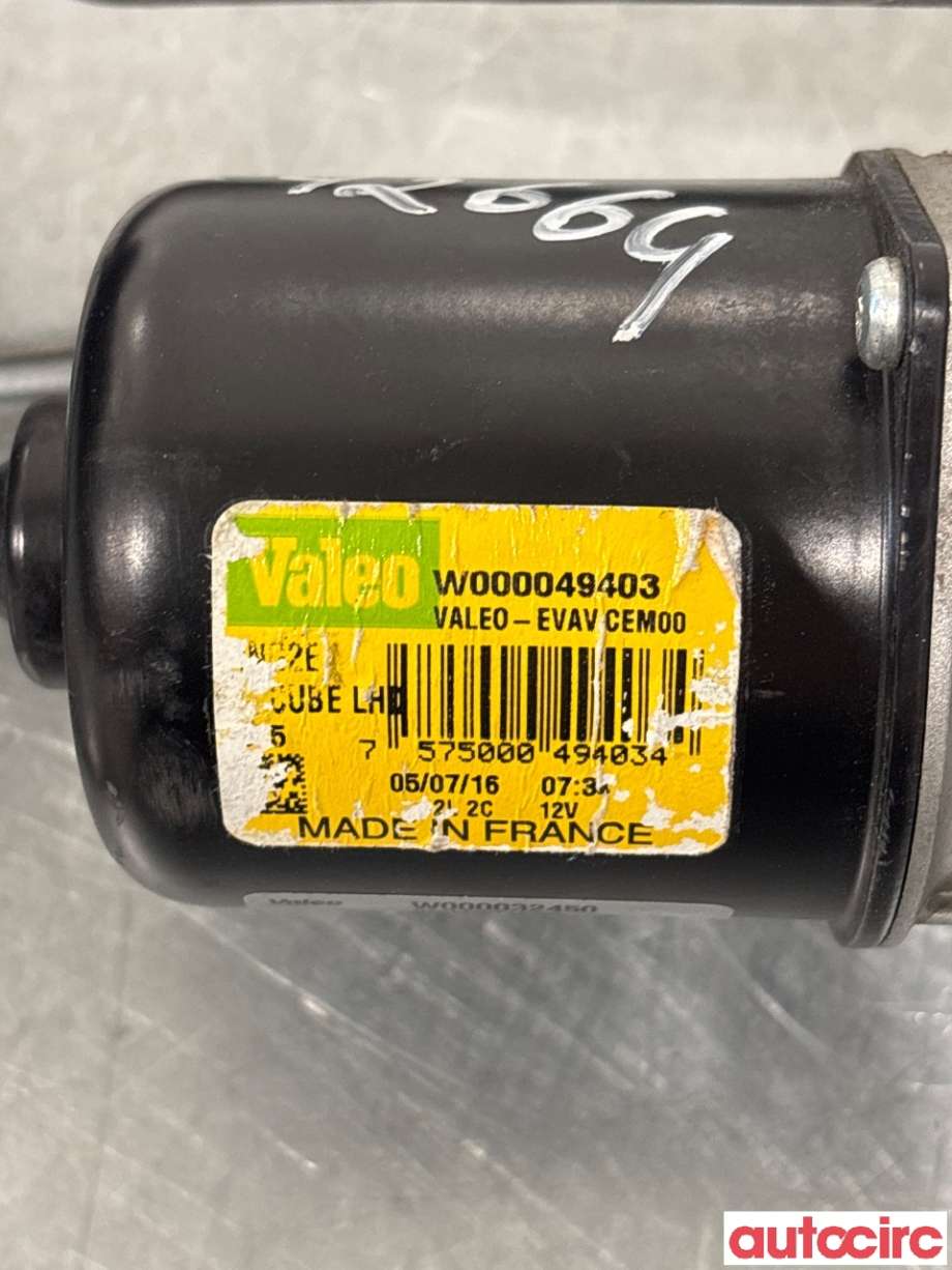 Viskermotor frontrute til Citroën C4, Cactus 2014-2017 (Fase 1)  (CITROEN|9801001580|W000032450)