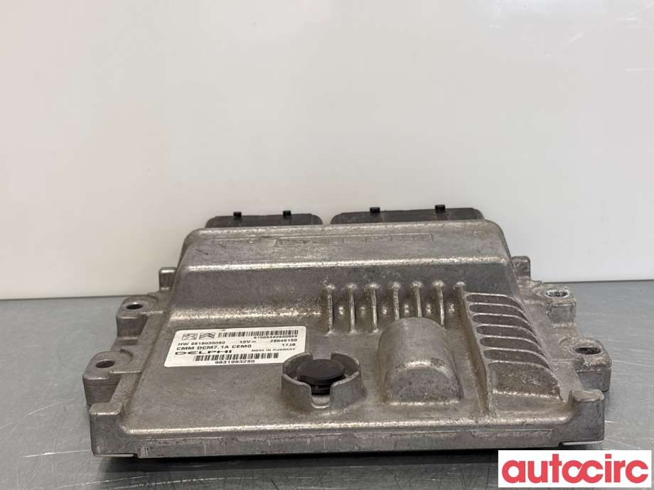 Styreenhet motor til Peugeot 5008 2017-->> (Type II)  (PEUGEOT|1675878380|28646150|9831983280)