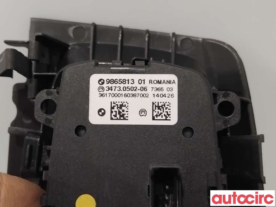 Bryter lys til BMW X5 2013-2018 (F15) (F15) (BMW|61315A254A1|34730502-06|9865813)