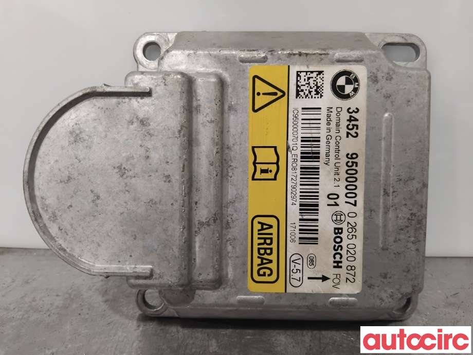 Airbag elektronikk til BMW X5 2013-2018 (F15) (F15) (BMW|34526882267|0265020872|34529500007)