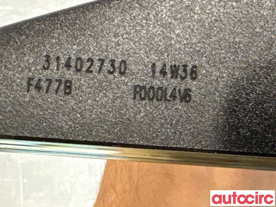 Speil innvendig til Volvo XC70 2014-2016 (Type II, Fase 2)  (VOLVO|31402730|)