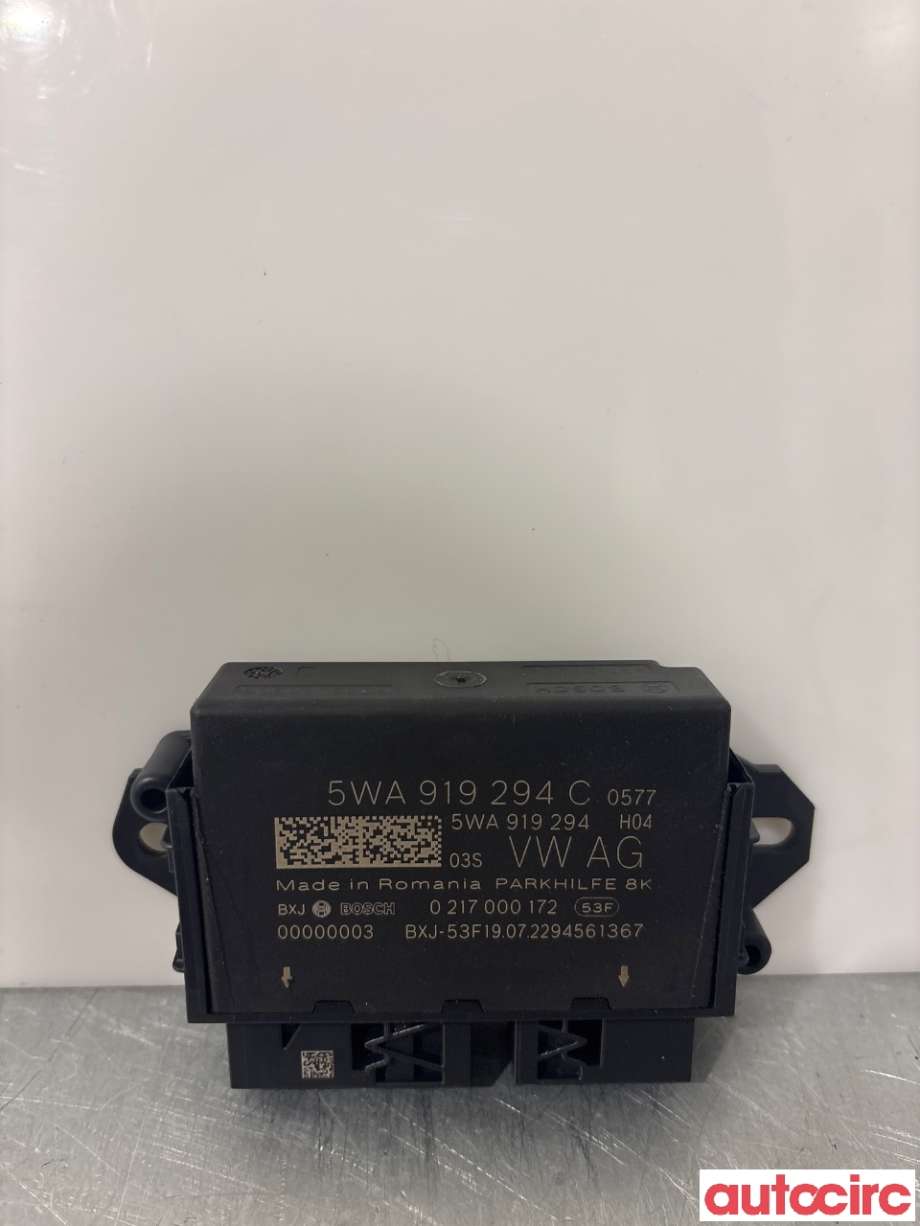 Styreenhet parkering til VW Caddy 2020-->> (Type IV) (VOLKSWAGEN|5WA919294C|)