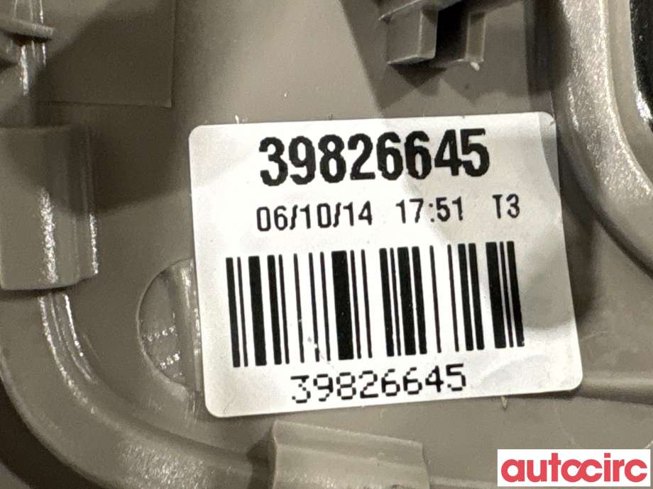 Taklyspanel til Volvo XC70 2014-2016 (Type II, Fase 2) (VOLVO|39826645|)