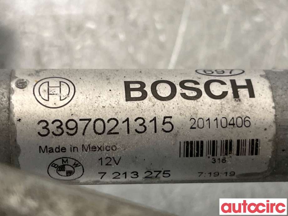 Viskermotor frontrute til BMW X3 2010-2017 (F25) (F25) (BMW|61615A3EDC5|1397220638|7213275)
