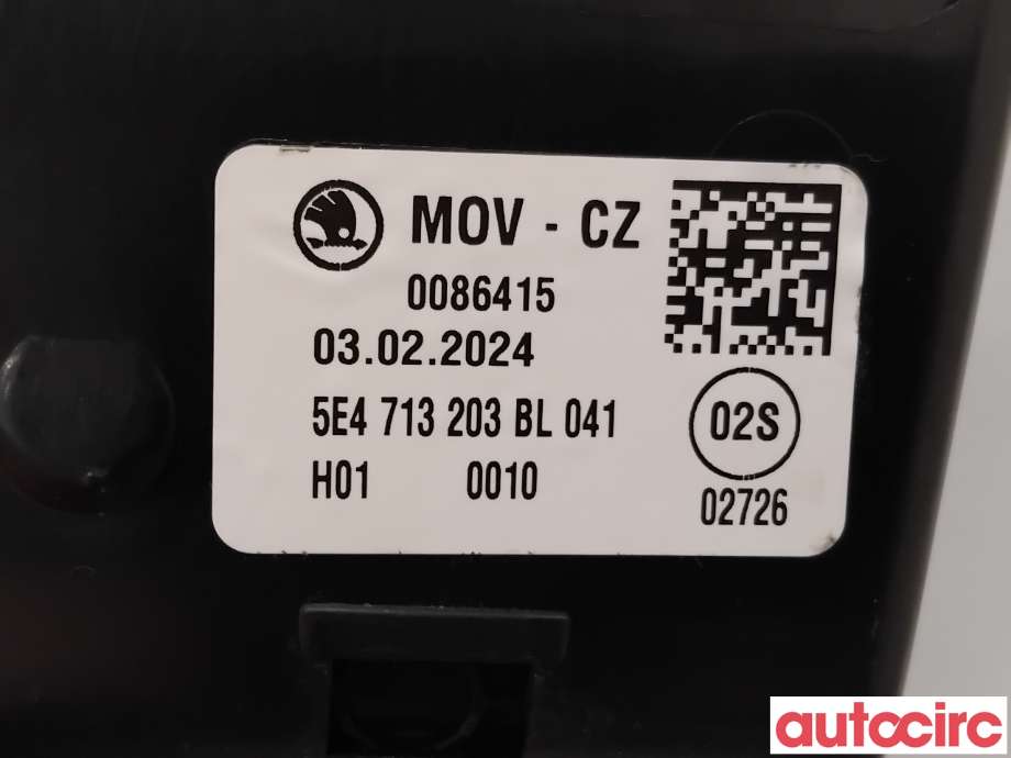 Girstang/girvelger automat til Škoda Octavia 2020-->> (Type IV) (SKODA|5E4713203BL|)