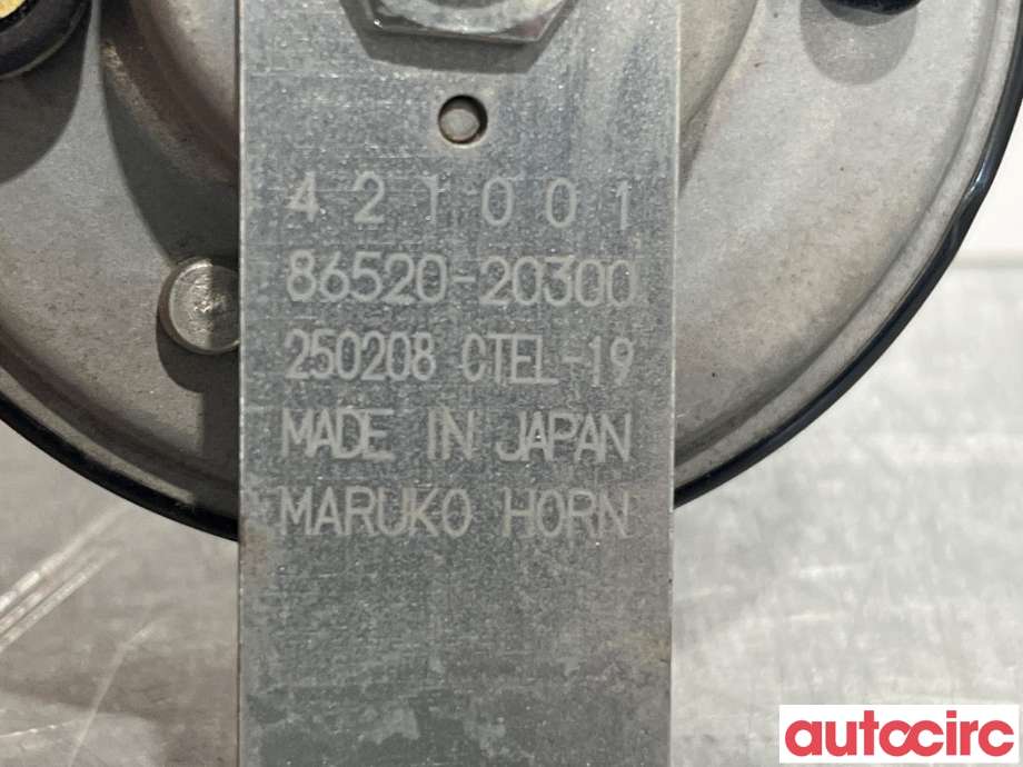 Horn/signalhorn til Toyota RAV4 2019-->> (Type V) (TOYOTA|8652020300)