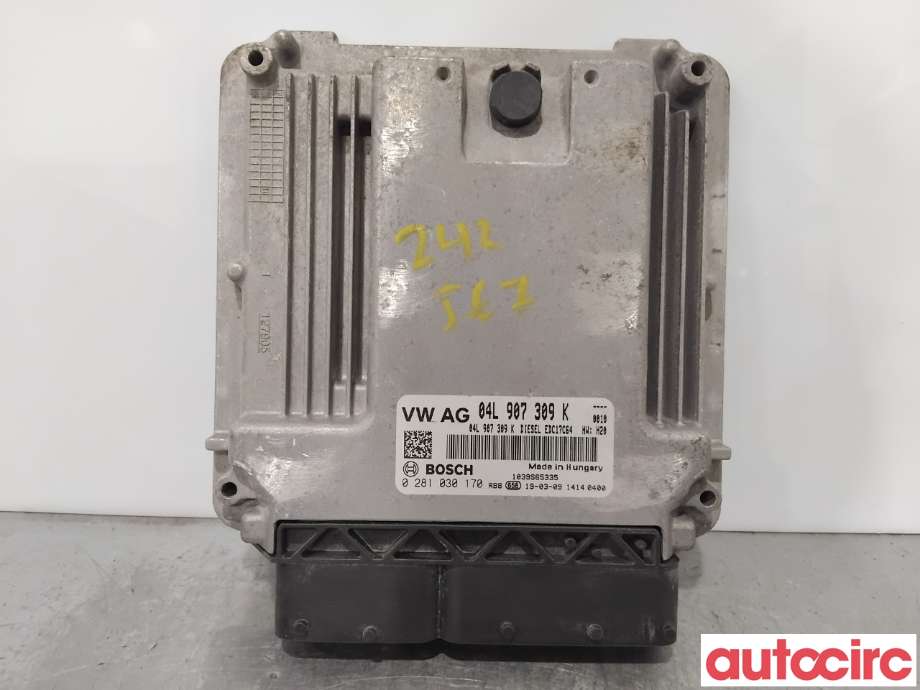 Styreenhet motor til VW Caddy, 2015-2020 (Type III, Fase 3) (VOLKSWAGEN|04L906016MR)