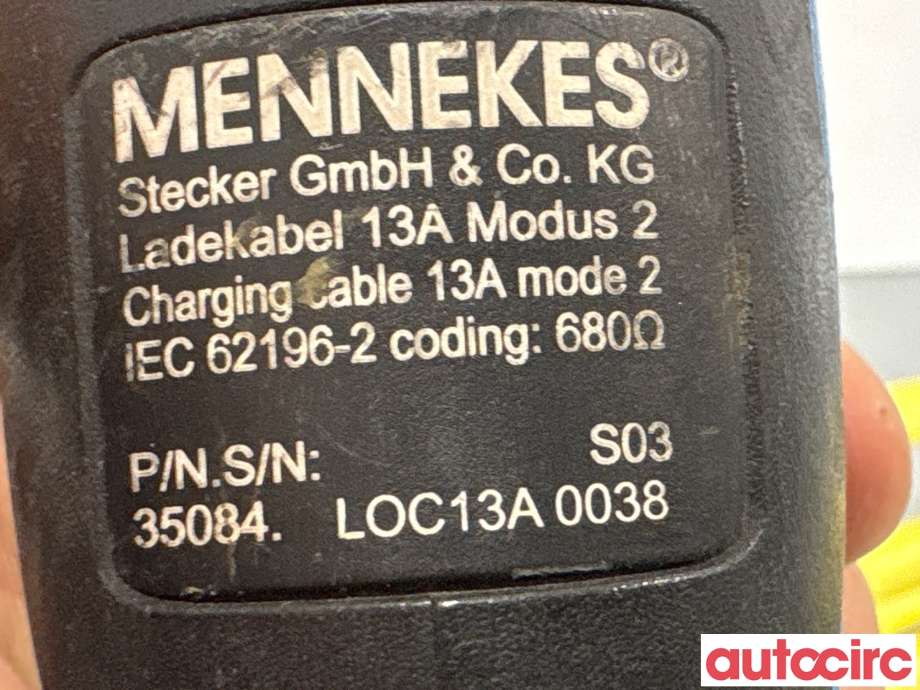Batterilader kabel til Volvo V60/V60 CC 2013-2018 (Type I, Fase 2)  (VOLVO|32208591|35084|)