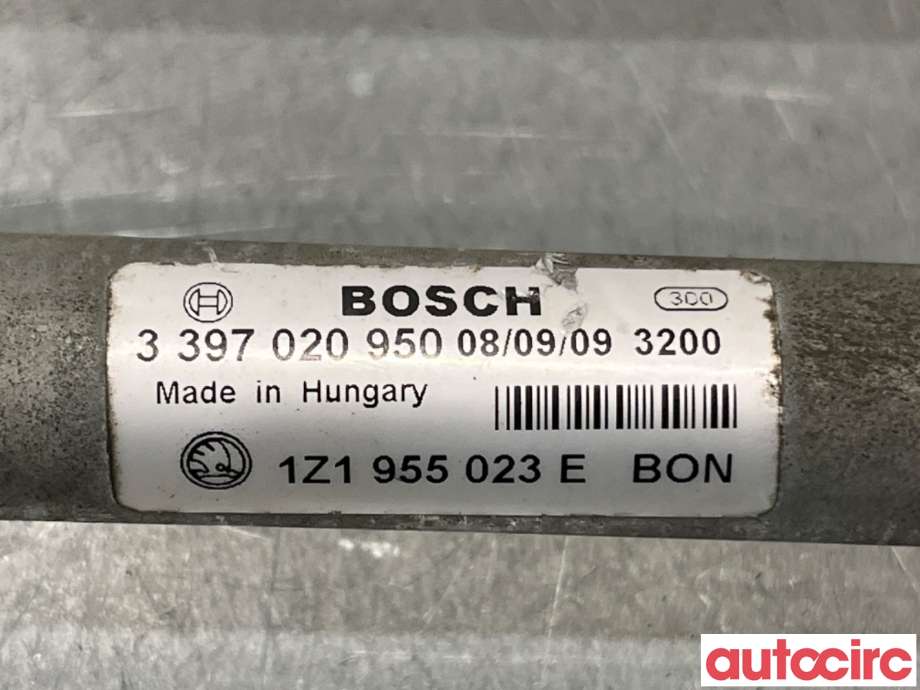Viskermotor frontrute til Škoda Octavia 2009-2013 (Type II, Fase 2)  (SKODA|1Z1955119C|1397220580|1Z1955119D)