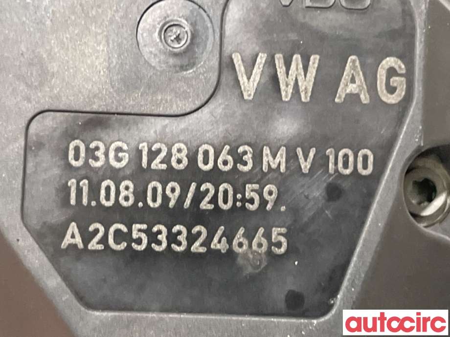 Spjeldhus til Škoda Octavia 2009-2013 (Type II, Fase 2)  (SKODA|03G128063Q|A2C53324665|03G128063M)
