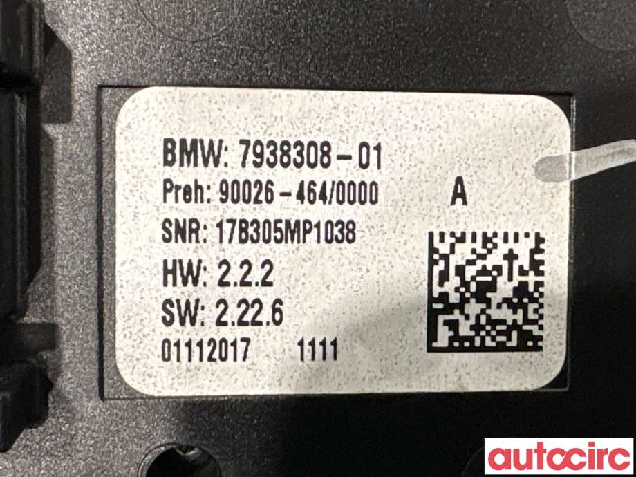 Varmeapparat betjening til BMW X5 2013-2018 (F15) (F15) (BMW|64119388808|90026-464|7938308)