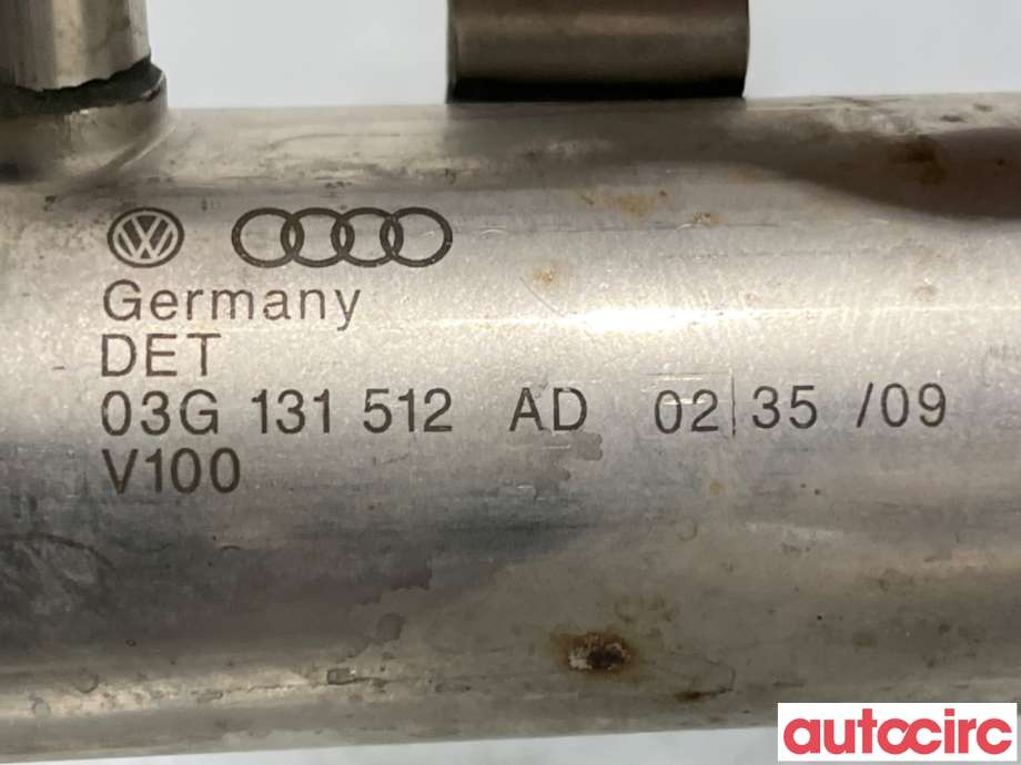 EGR-kjøler til Škoda Octavia 2009-2013 (Type II, Fase 2)  (SKODA|03G131512AD|)
