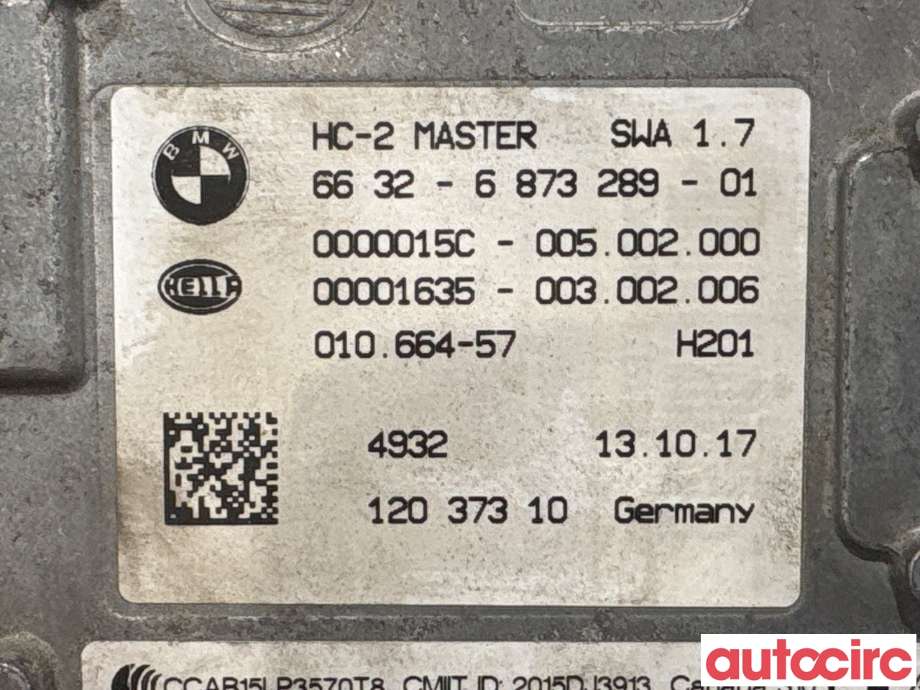 Sensor radar til BMW X5 2013-2018 (F15) (F15) (BMW|66326873289|010664-57|6632-6873289)