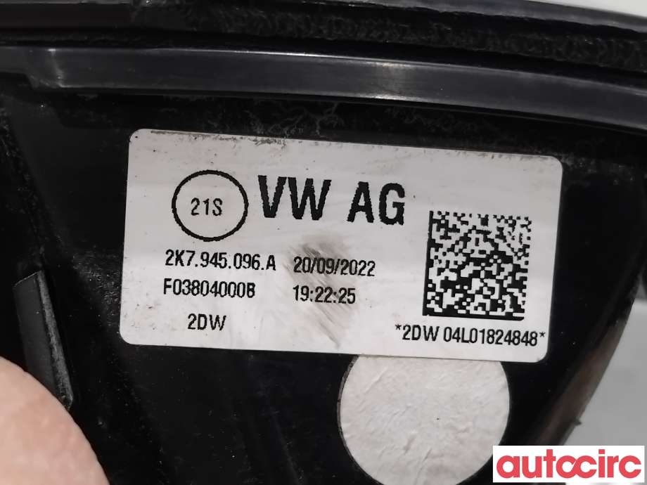 Baklykt høyre til VW Caddy 2020-->> (Type IV)  (VOLKSWAGEN|2K7945096A|F03804000B)
