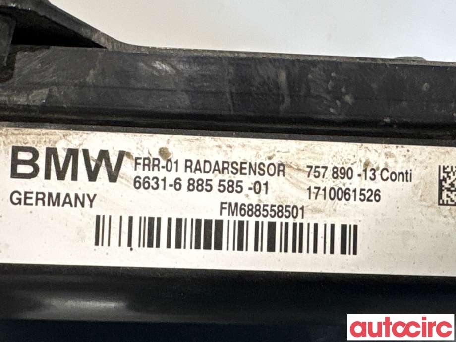 Sensor radar til BMW X5 2013-2018 (F15) (F15) (BMW|66315A2E886||6631-6885585)