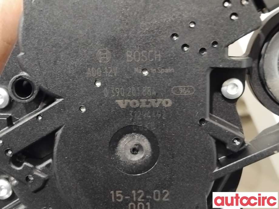 Viskermotor bakrute til Volvo V60/V60 CC 2013-2018 (Type I, Fase 2)  (VOLVO|31294492|0390201884)